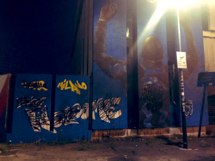 Des supportes de l’Inter dégrade une fresque murale de Lukaku !