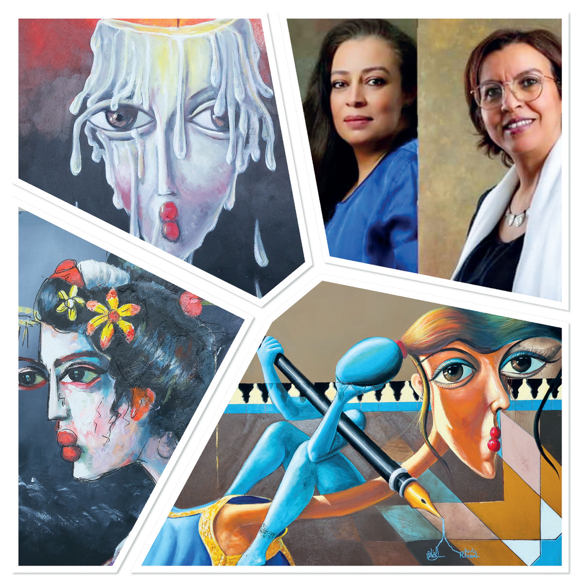 Arts plastiques : Rhessal et El Fellah murmurent l’union