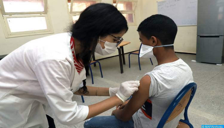 Casablanca / Ben M’sik : La vaccination des 12-17 ans sur de bons rails