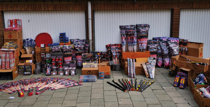 Port de Casablanca : Saisie de 6200 Kg de pétards et feux d'artifice