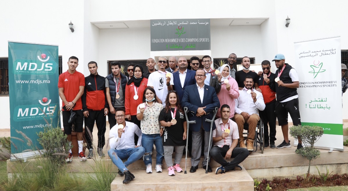 JO et Jeux paralympiques : La Fondation Mohammed VI des champions sportifs rend hommage aux athlètes médaillés