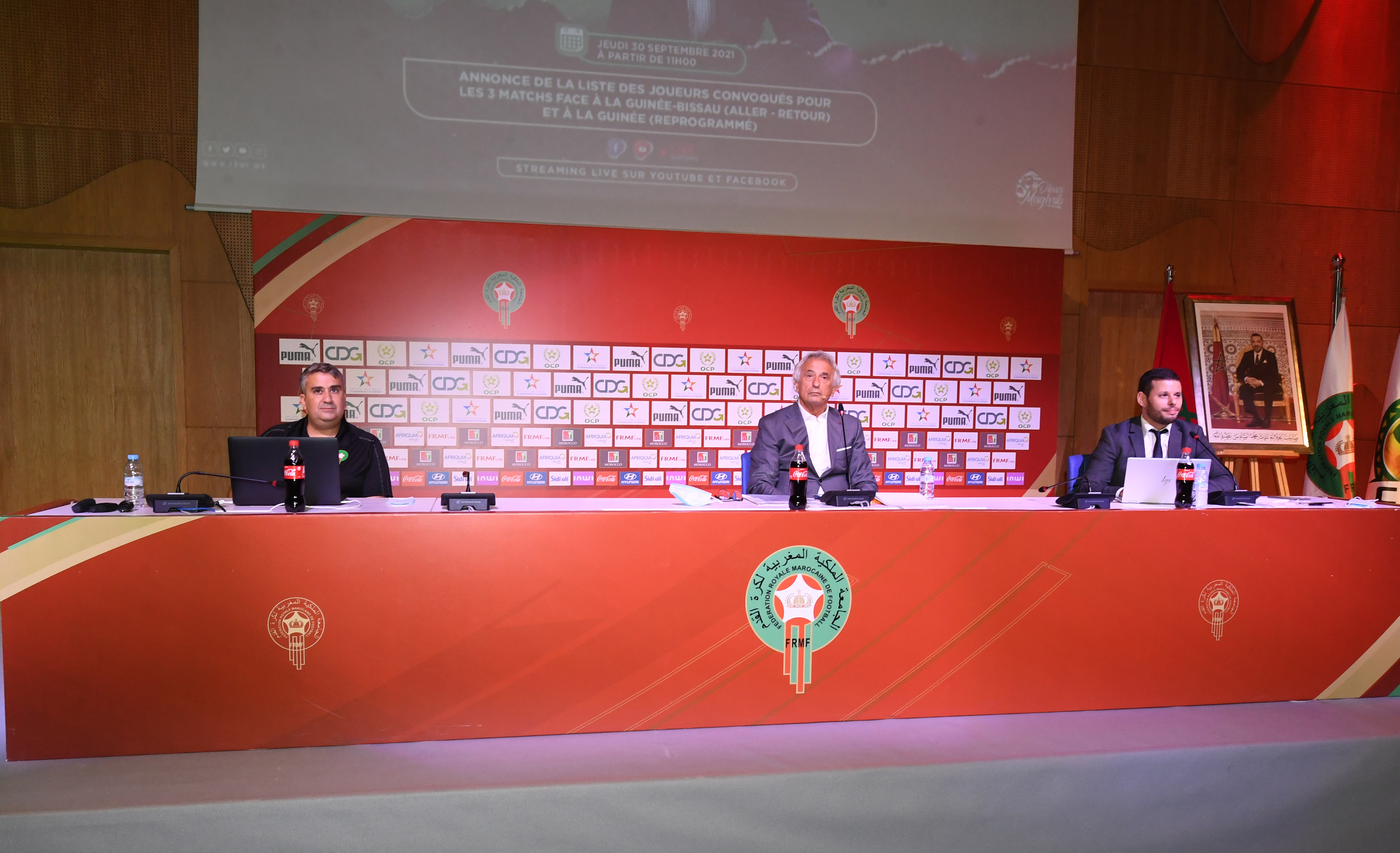 Conférence de presse de Vahid Halilhodzic : ‘’Je suis l’unique responsable de la liste des joueurs convoqués !‘’
