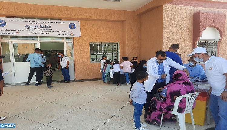 Assa-Zag : Caravane médicale pluridisciplinaire au profit de 2000 personnes