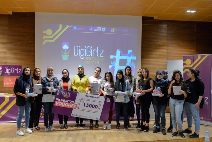 Entrepreneuriat : 450 jeunes bénéficiaires du Programme DigiGirlz