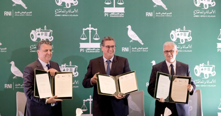 Charte de la Majorité : Les trois partis s’engagent à rester solidaires