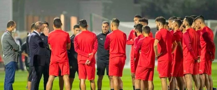 Équipe nationale: Le président de la Fédération chez les joueurs