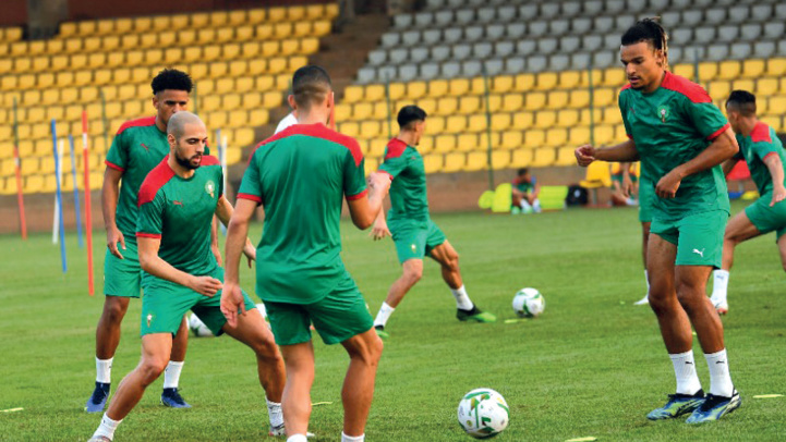 CAN-2021 : Les Lions de l’Atlas poursuivent leur préparation à Yaoundé