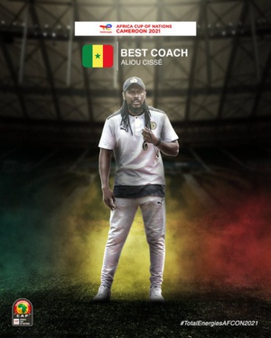 CAN 2021 / Aliou Cissé, meilleur coach de la 33e édition de la CAN