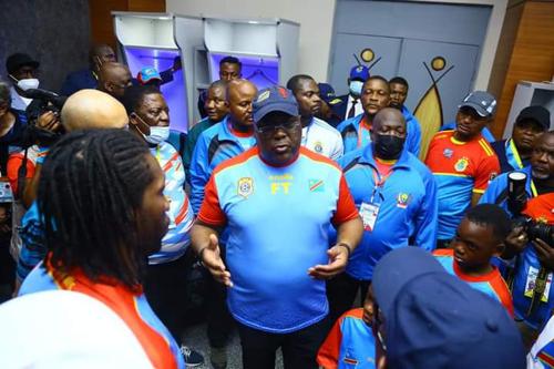 Maroc-RDC / Le président de la RDC aux Léopards: "Pas de panique les gars. Je vais être avec vous au Maroc et je sais que nous serons qualifiés ! "