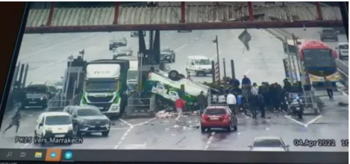 Berrechid : Une voiture s'envole dans une scène digne d'Hollywood