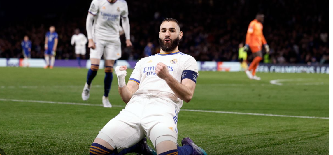 UEFA :  Benzema, joueur de la semaine en Ligue des Champions