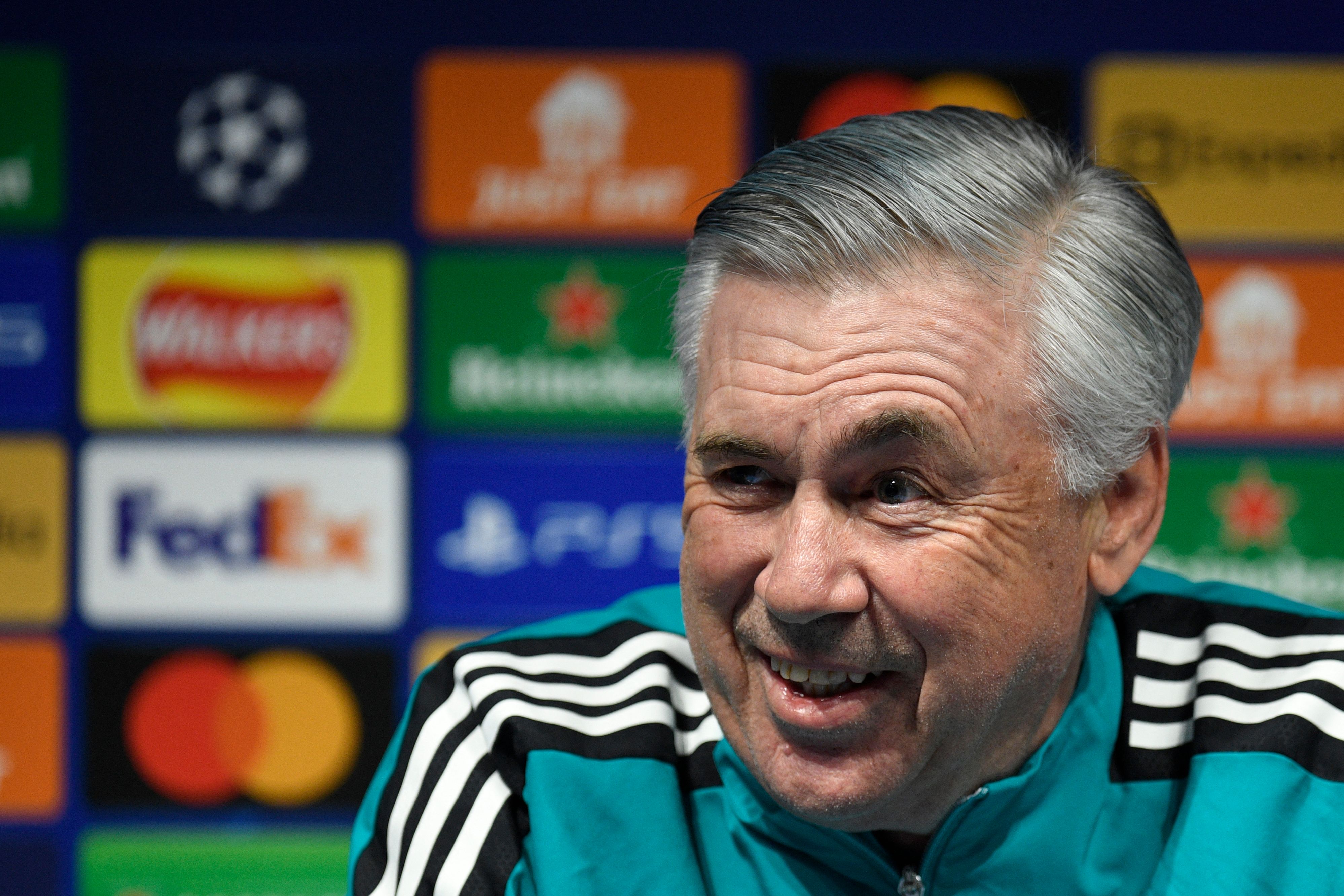 Ligue des champions : Point de presse d’Ancelotti avant le match de ce soir