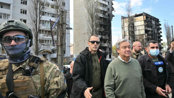 Guerre en Ukraine : Poursuite des frappes russes, Guterres à Moscou et Kiev