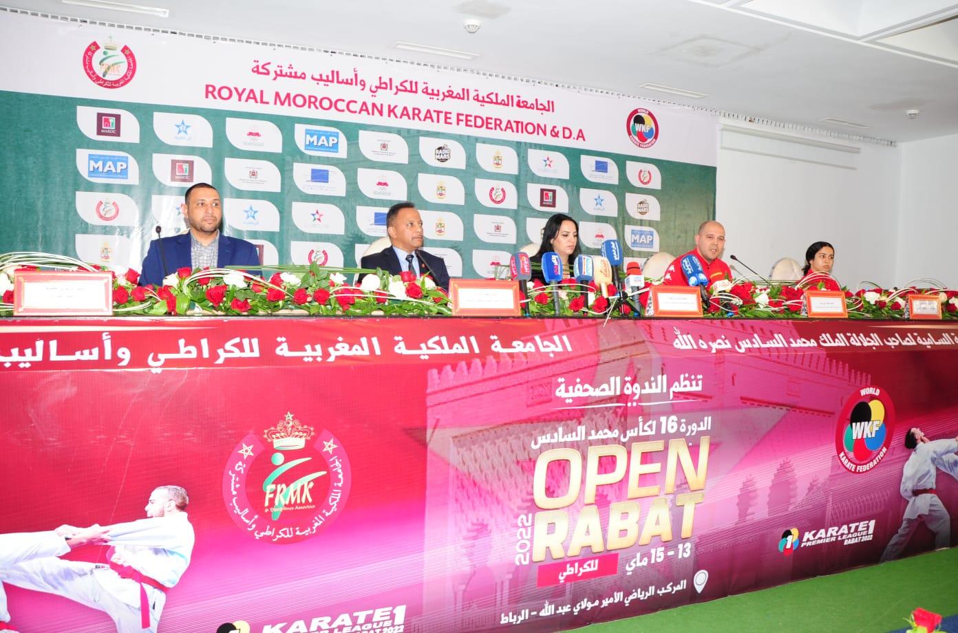 Coupe internationale Mohammed VI de karaté: Rassemblement des meilleurs karatékas du top 100 mondial