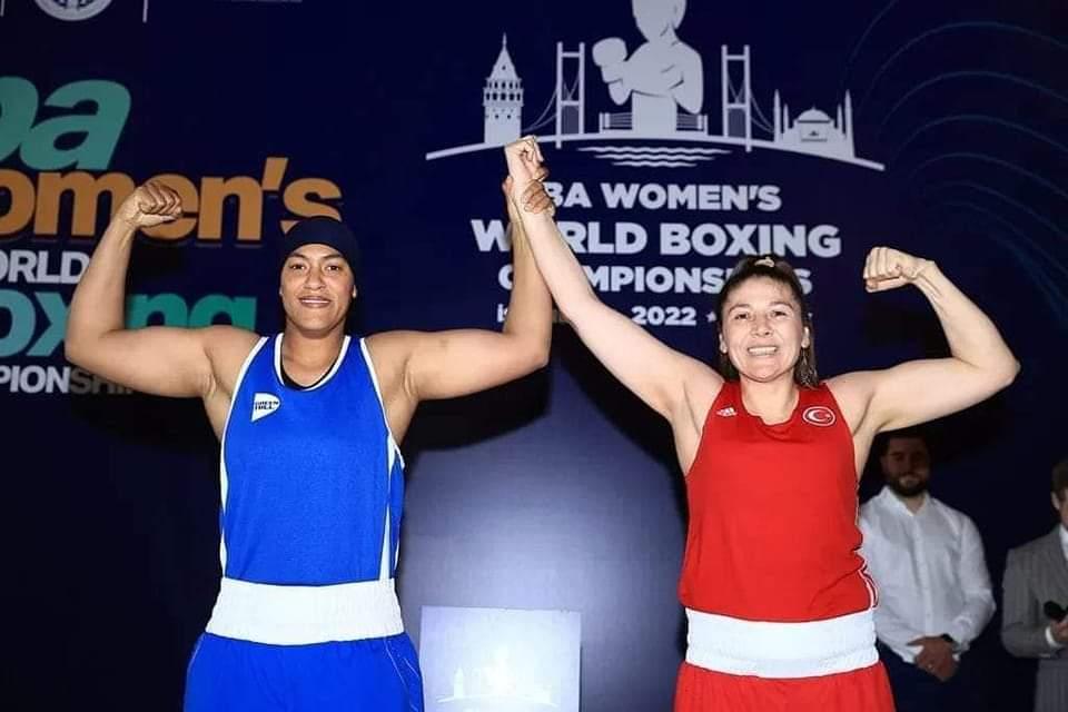 Boxe: Khadija El Mardi sacrée à Istanbul vice-championne du monde des poids lourds