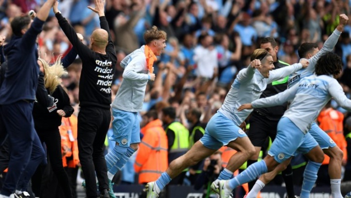 Premier League : Manchester City Champion grâce à une belle remontada face à Aston villa (3-2)