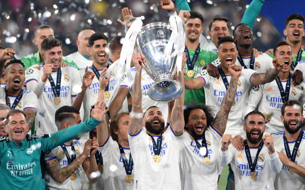 La grande fête du Real Madrid