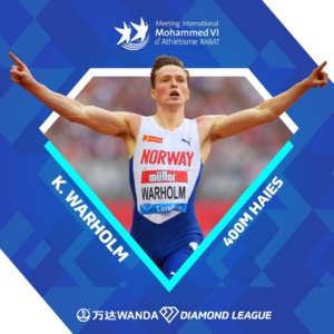 Athlétisme : Le Meeting international Mohammed VI de Rabat, théâtre du retour du prodige norvégien Warholm