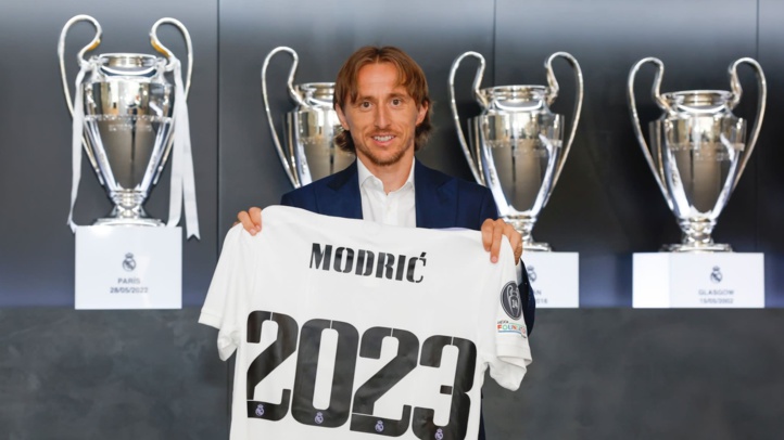 Real Madrid: Luca Modric rempile jusqu’en juin 2023