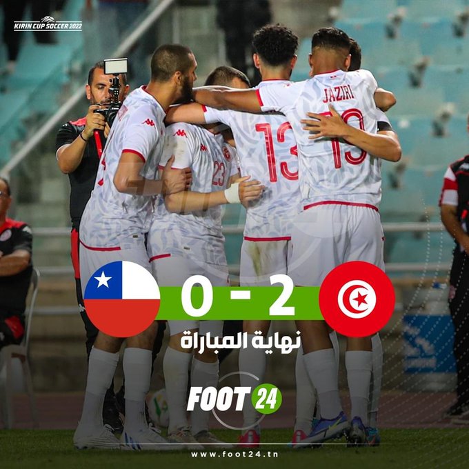 Tournoi préparatif au Mondial (Japon) : La Tunisie bat le Chili (2-0)
