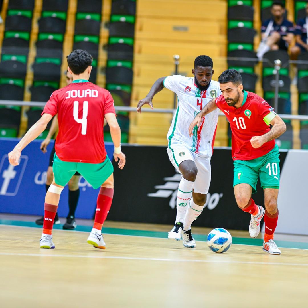 Futsal / Coupe arabe 2022 : Le Maroc pulvérise la Mauritanie : 13 à 0