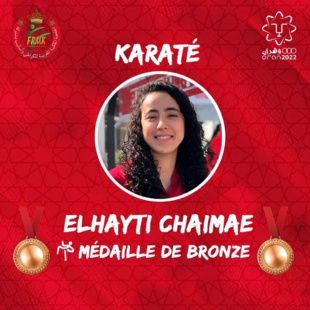 Jeux méditerranéens (Oran-2022) : Trois médailles de bronze pour les karatékas marocains