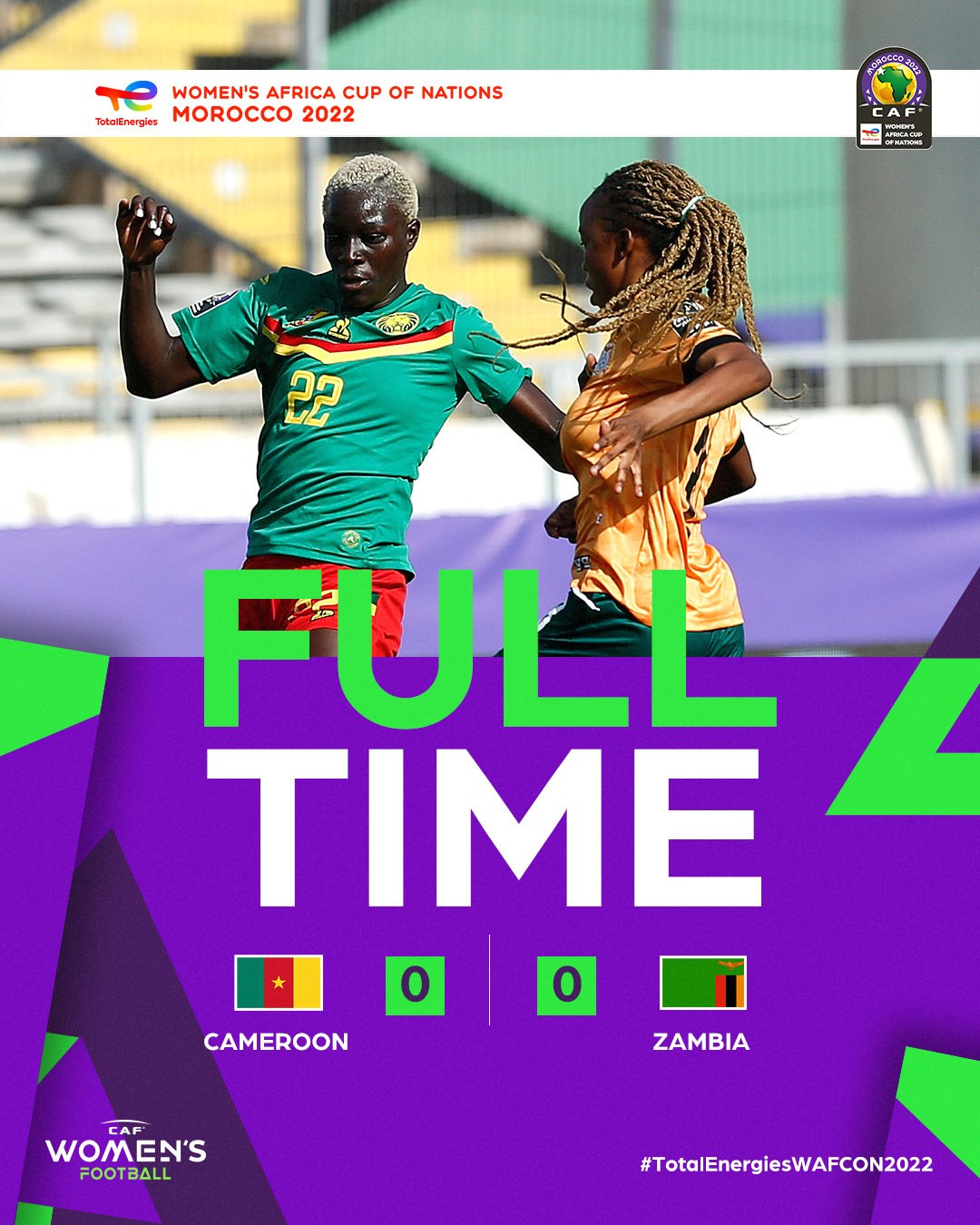 CAN féminine / Maroc 2022 : Le Sénégal bat l’Ouganda (2-0), le Cameroun et la Zambie dos à dos (0-0)