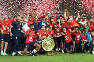 Botola Pro D1 "Inwi" / Saison 2021-2022 : Le Wydad reçoit le trophée du champion
