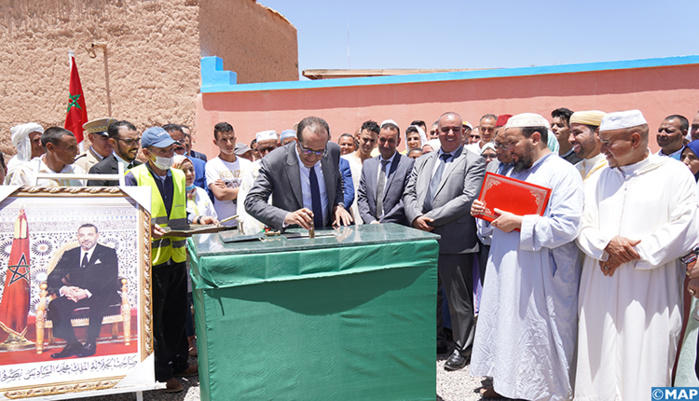 Zagora : Lancement et inauguration de projets de développement
