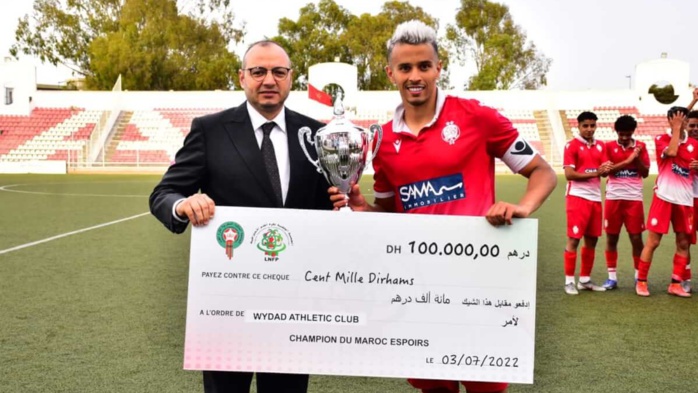 Championnat national ‘’Espoir’’ : Le  Wydad champion ‘’saison 21-22’’ !
