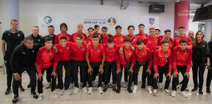 Coupe Arabe Football U20 : Arrivée, ce dimanche matin, de la sélection marocaine à Abha en Arabie Saoudite