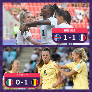 Euro féminin 2022 : On connait le tableau des quarts depuis lundi soir