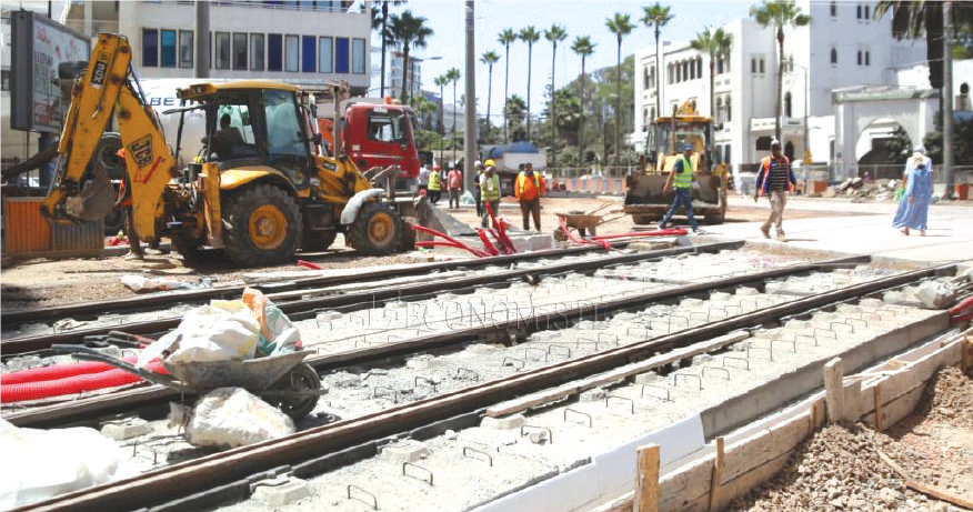 Tramway de Casablanca : Les travaux des lignes T3 et T4 vont bon train