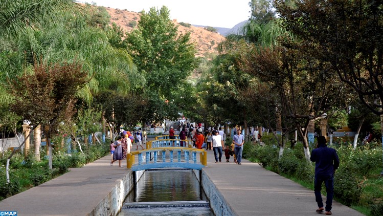 Béni Mellal / Parc de Tamda : Un îlot de fraîcheur par temps de canicule