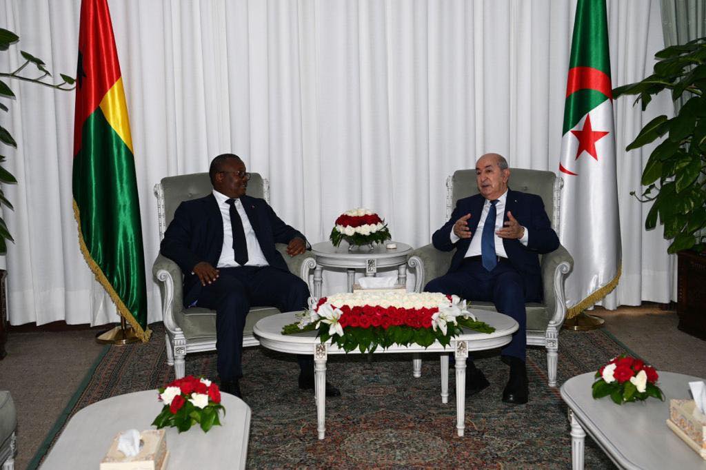 Quand le président Tebboune passe la pommade à la Guinée-Bissau