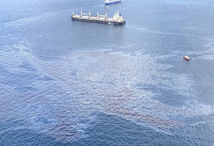 Collision de deux navires dans le Détroit de Gibraltar pas loin de Tanger