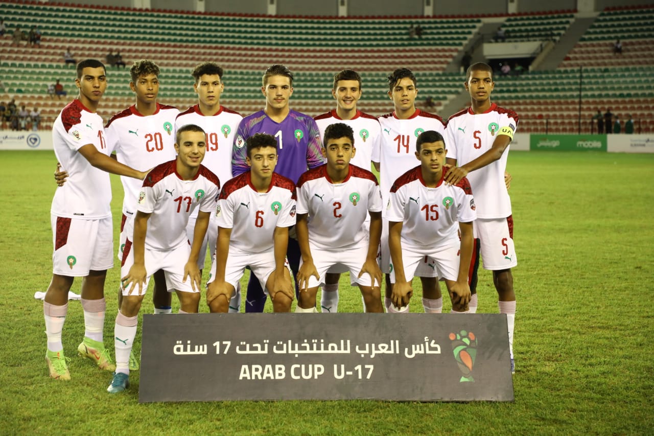 Finale de la Coupe arabe U17 : Le Maroc face à  l'Algérie ce jeudi soir (20h00 sur Arriyadia)
