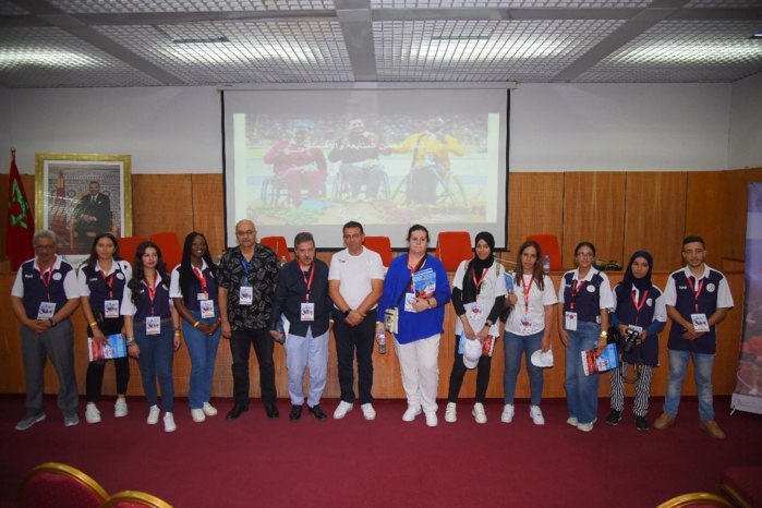 6ème Meeting international Moulay El Hassan de para-athlétisme: Session de formation au profit des journalistes
