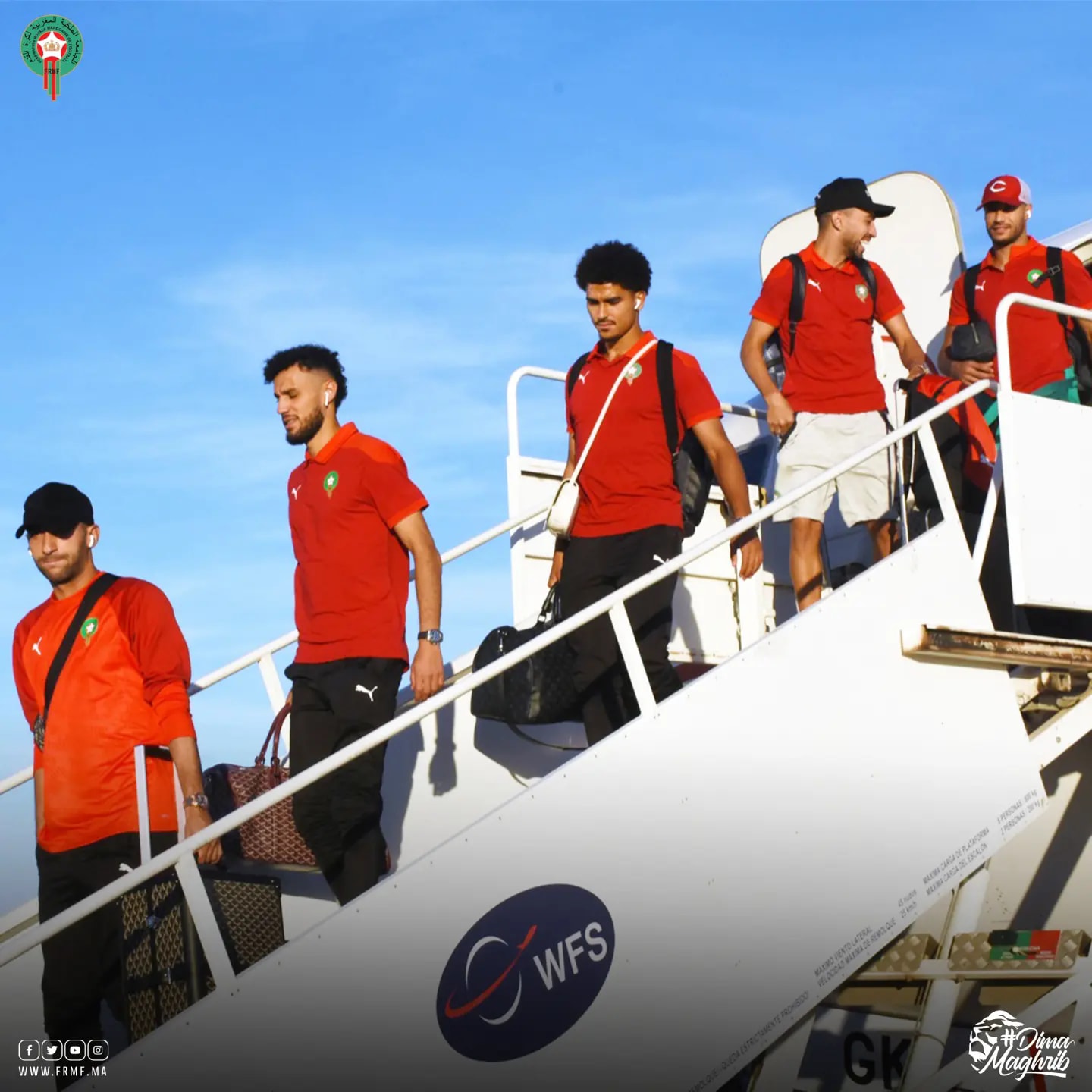Matches préparatoires / Mondialistes africains : Les Lions de l’Atlas arrivés à Séville pour affronter le Paraguay