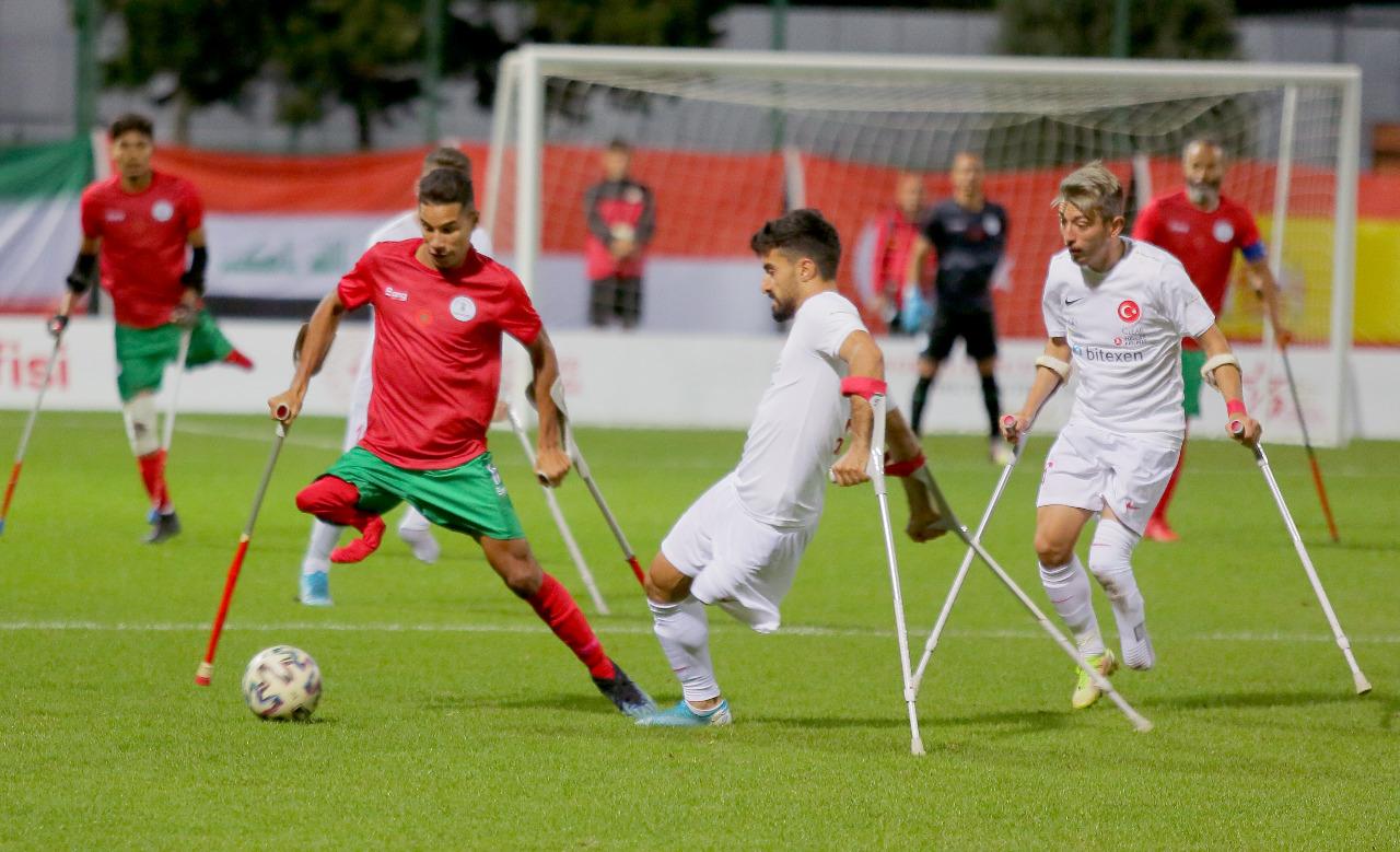 Mondial de football pour amputés : L’équipe nationale ne jouera pas les demi-finales