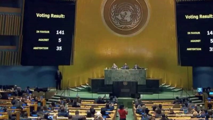 Le Maroc vote contre l'annexion de l'Ukraine aux Nations Unies