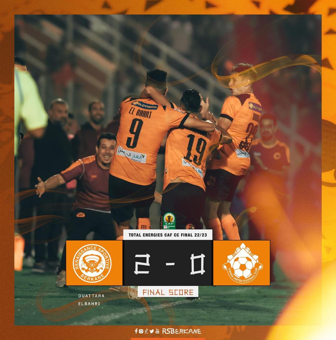 Coupe de la CAF / RSB-KWA United (2-0 / 1-3) : La remontada orange…