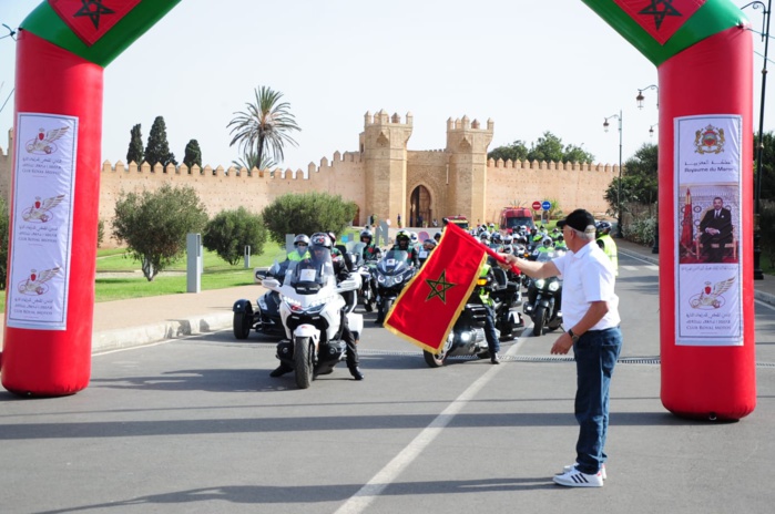 Club Royal Motos : Coup d’envoi du Tour international de la Marche Verte