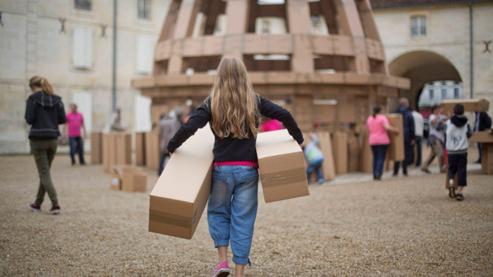 Casablanca : Les bâtiments emblématiques en carton