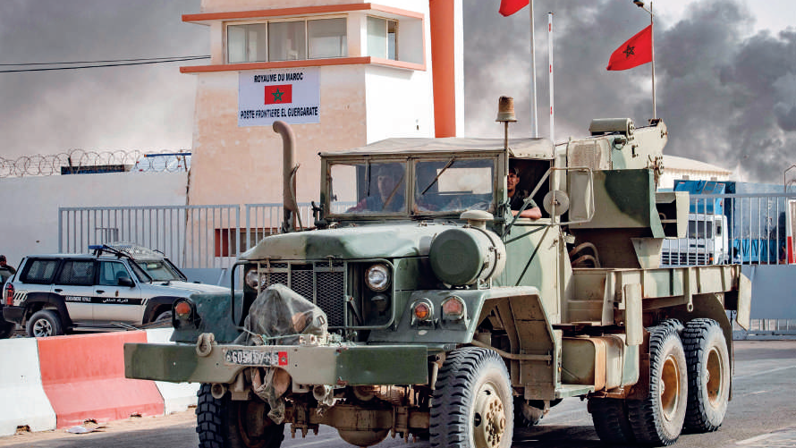 Sahara marocain / Zone tampon : Après la domination aérienne, le contrôle terrestre ?