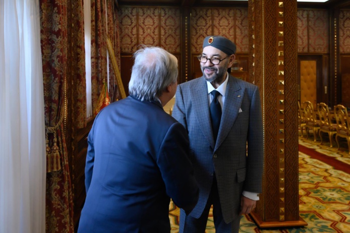 Sahara : SM le Roi Mohammed VI reçoit António Guterres