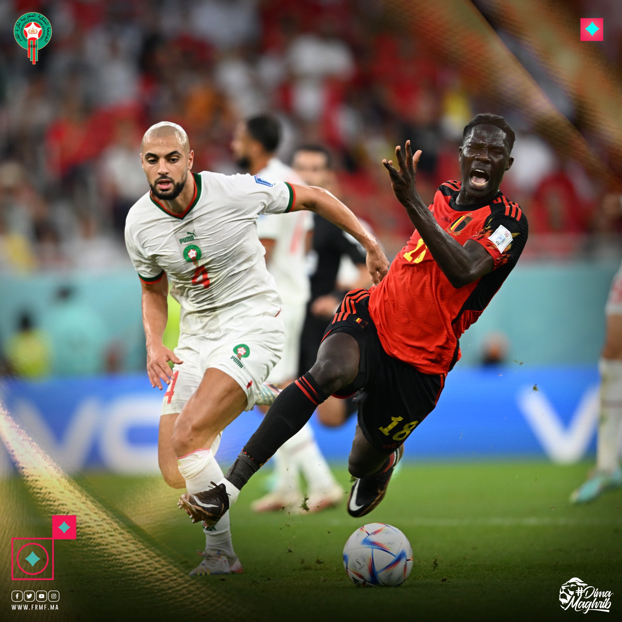 Mondial 2022 / FIFA : Saiss et Amrabet coéquipiers de Messi et Mbappé