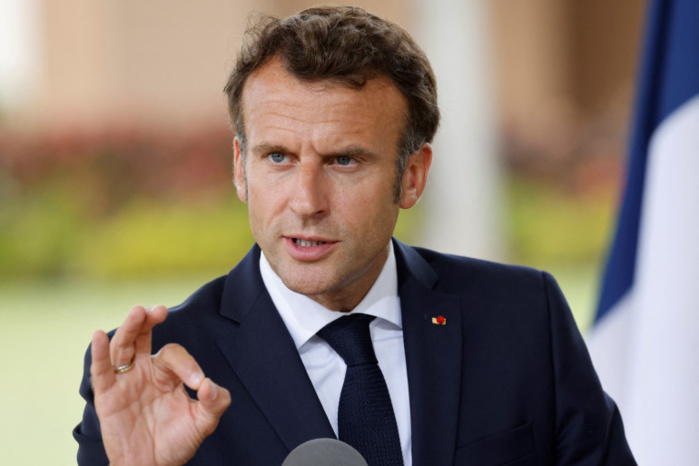 Mondial 2022 / Demi-Finale : France-Maroc, Macron  présent