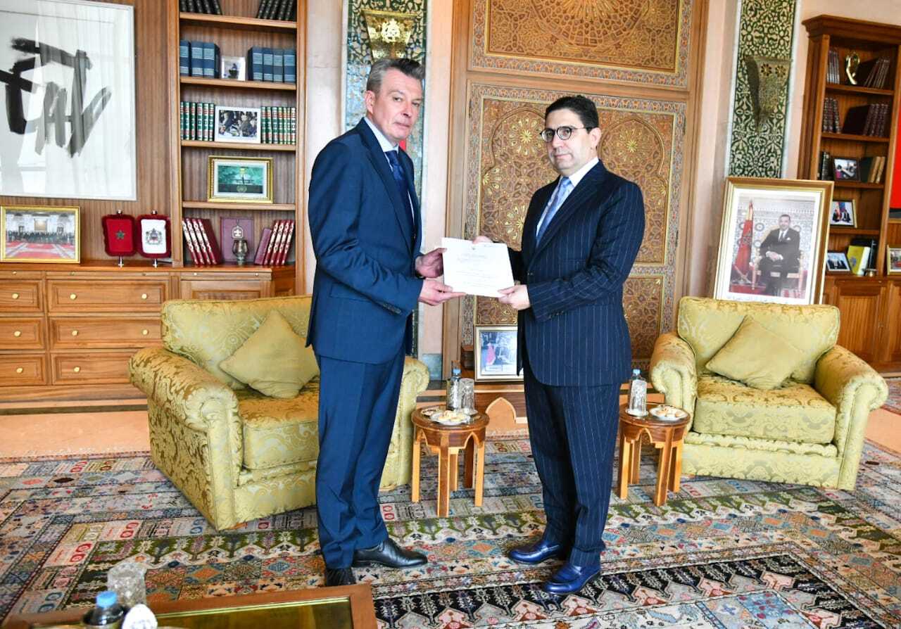 Le nouvel ambassadeur ukrainien présente ses lettres de créances