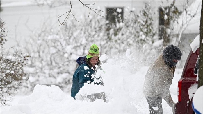 Tempête hivernale : Biden déclare l'état d'urgence à New York